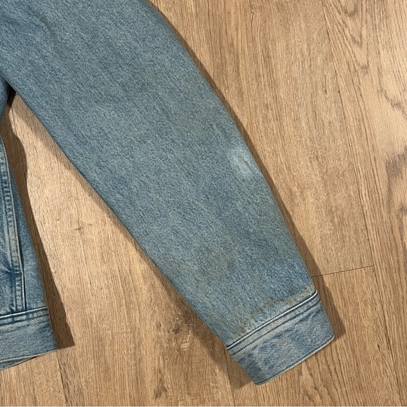 A.P.C. Howl Denim Jacket with Beige Collar size Large - Picture 4 of 10